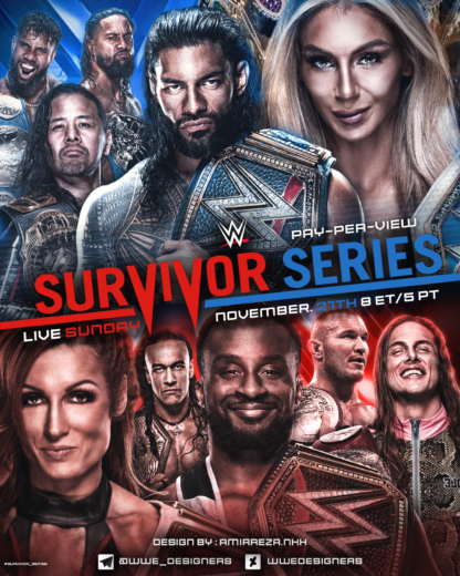 عرض WWE Survivor Series 2021 مترجم للعربية اون لاين