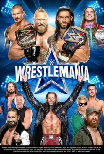 عرض رسلمينيا WWE WrestleMania 38 Night 2 2022 مترجم للعربية اون لاين