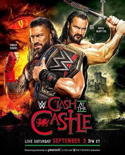 عرض WWE Clash at the Castle 2022 مترجم للعربية