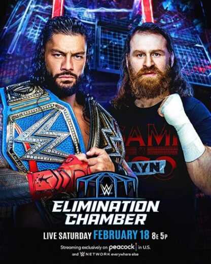 عرض اليمنيشن تشامبر WWE Elimination Chamber 2023 مترجم للعربية