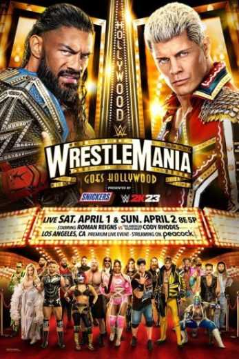 عرض رسلمينيا WWE WrestleMania 39 Night 1 2023 مترجم للعربية