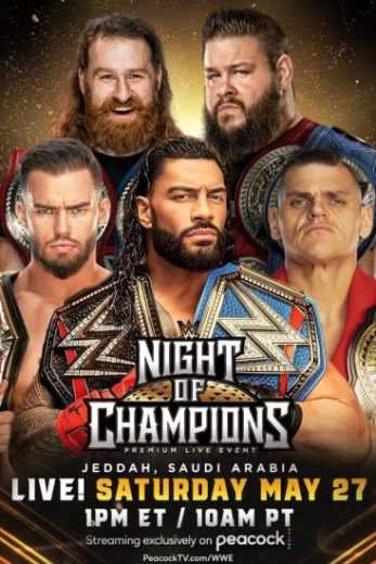 عرض WWE Night of Champions 2023 مترجم للعربية