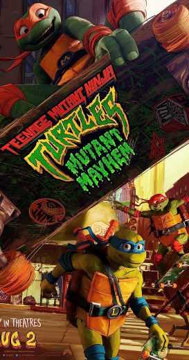 فيلم Teenage Mutant Ninja Turtles: Mutant Mayhem 2023 مدبلج للعربية